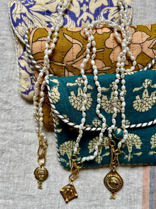 Collier JOHRI Perles d'eau douce naturelles