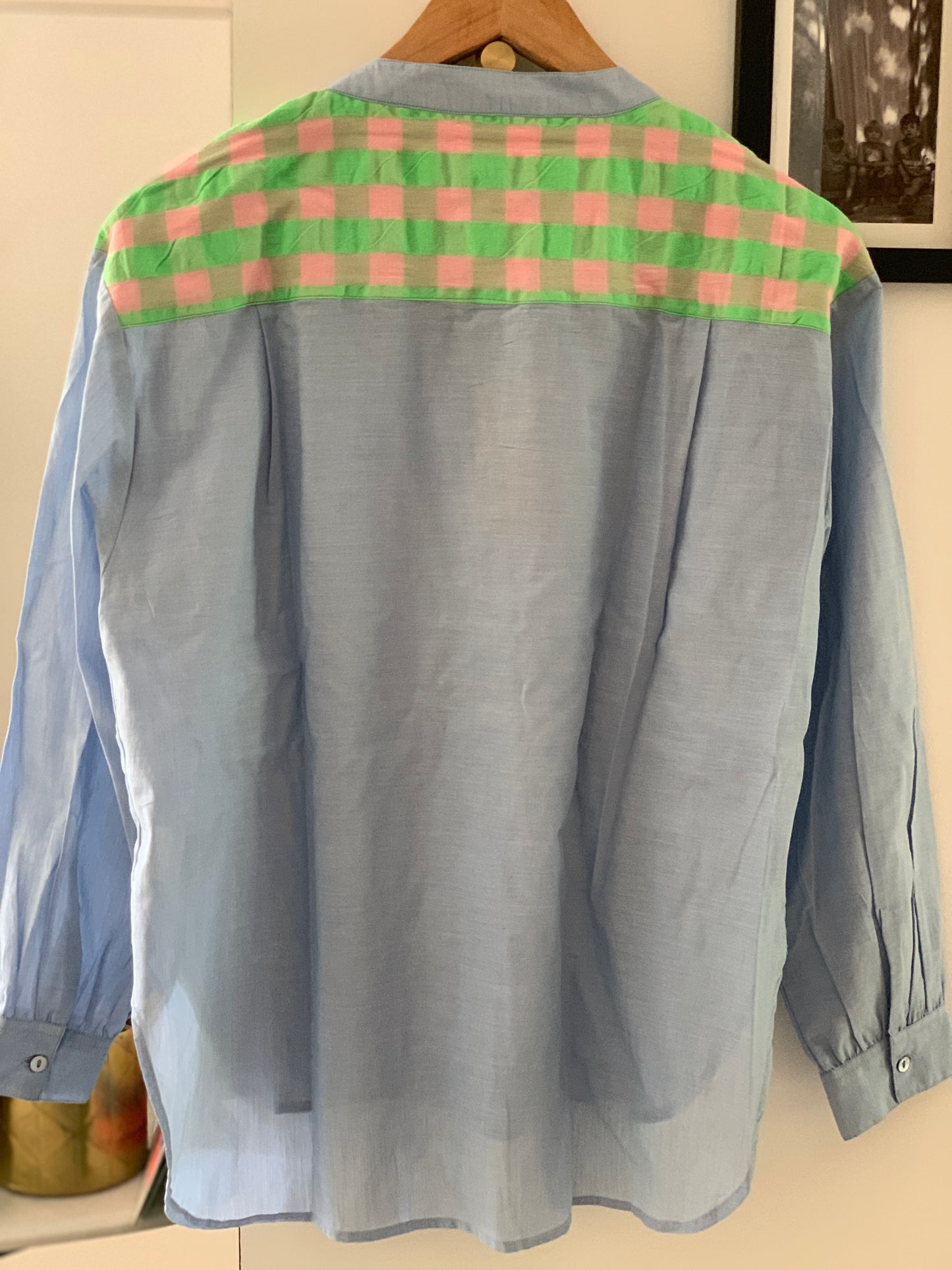 Blouse TELMA bleu ciel