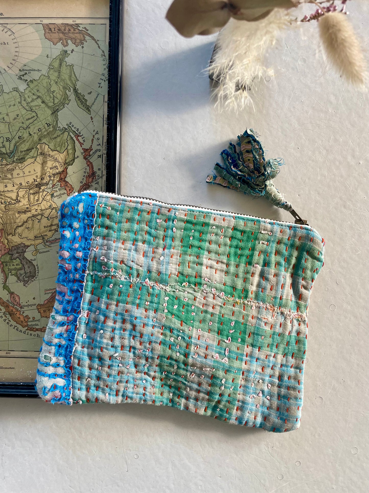 Petite pochette en kantha | multico 4