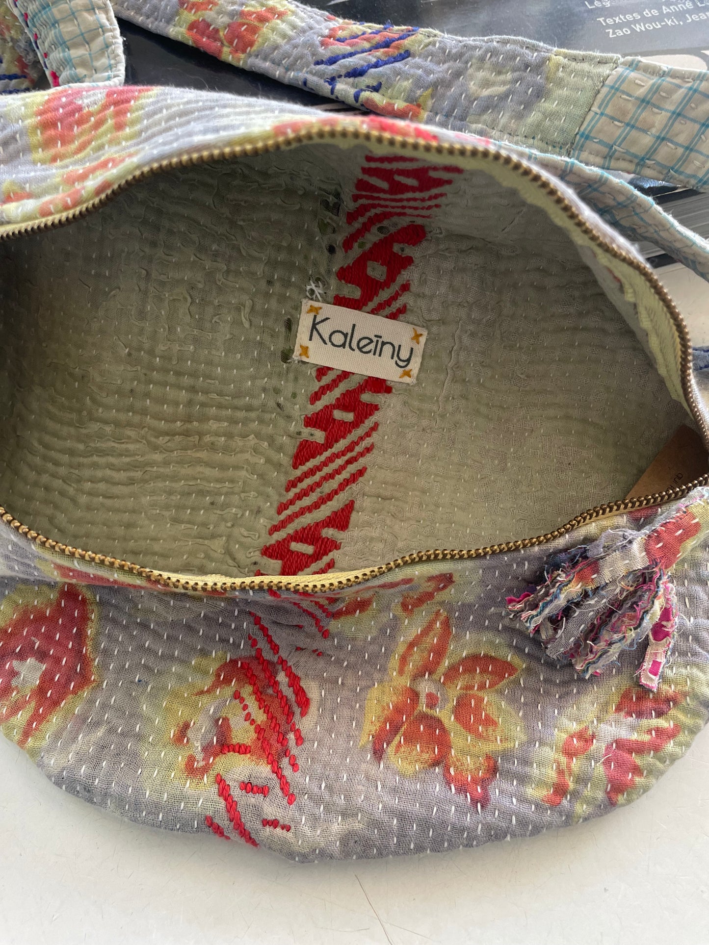 Banane en kantha | ciel orangé