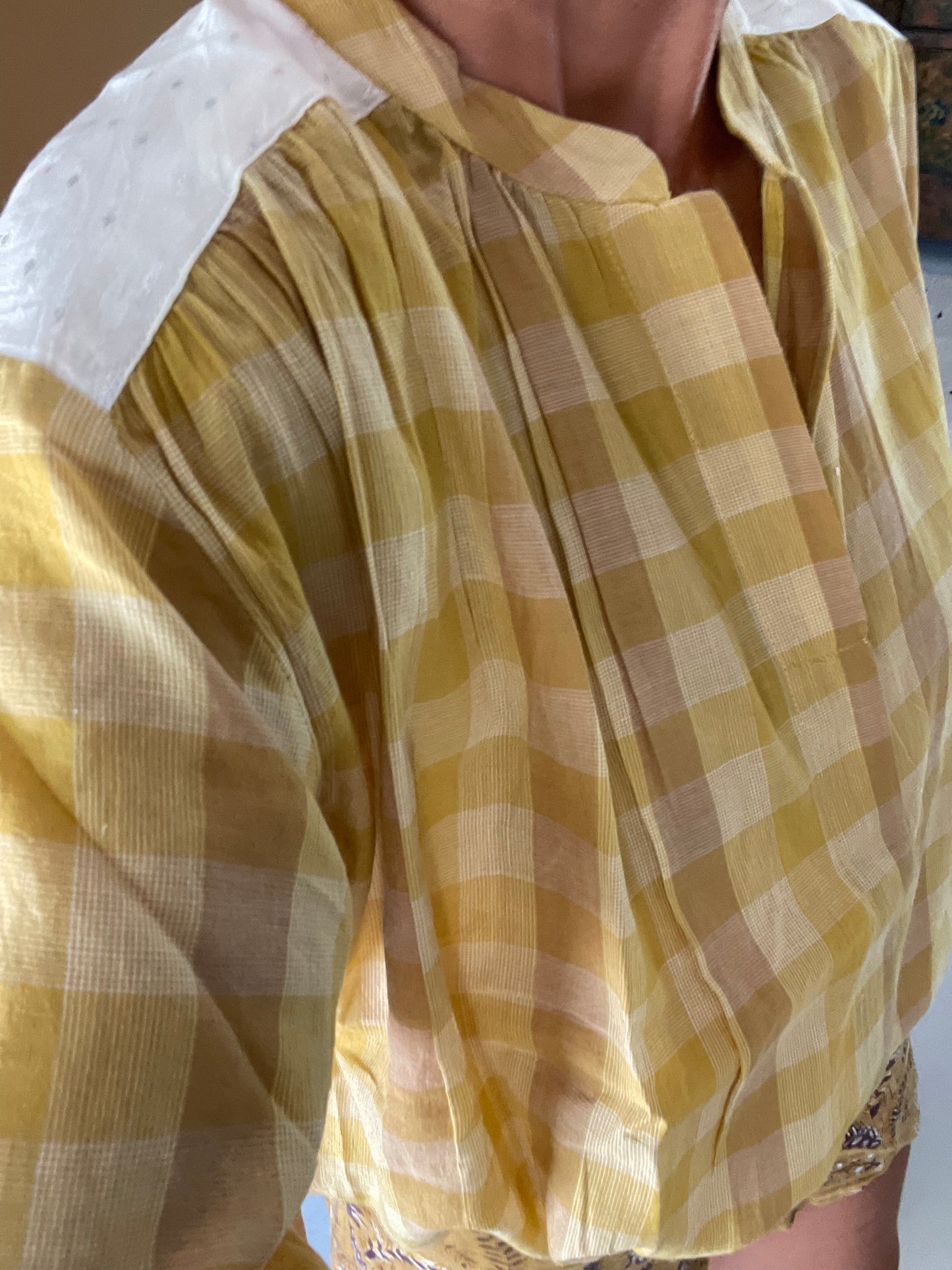 Blouse Telma Moutarde