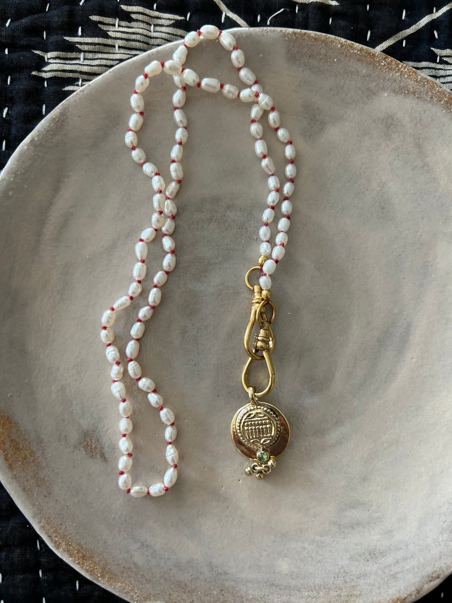 Collier JOHRI Perles d'eau douce naturelles
