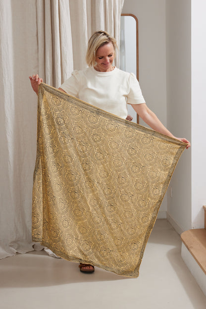 Foulard blockprint Collab