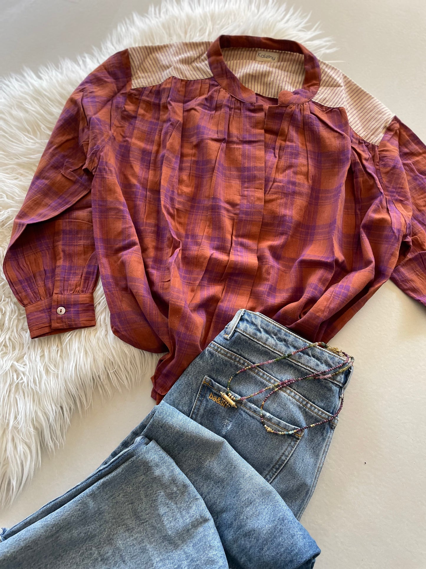 Blouse TELMA terracotta