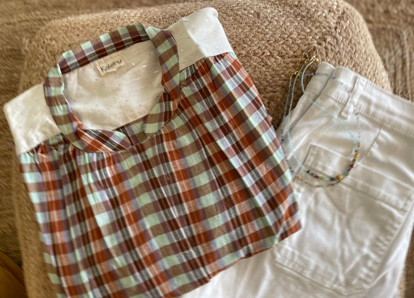 Blouse TELMA noisette