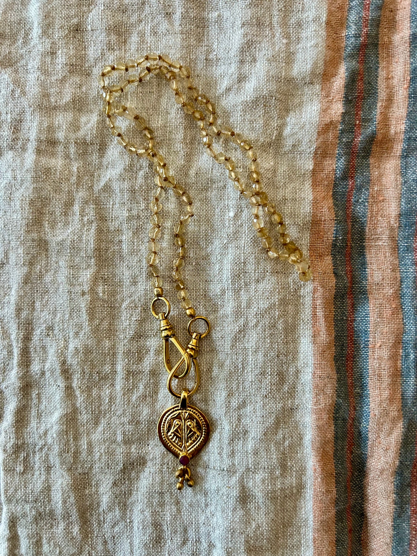 Collier JOHRI Citrine