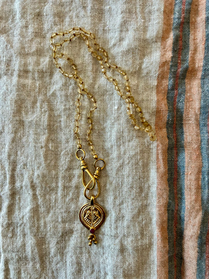 Collier JOHRI Citrine
