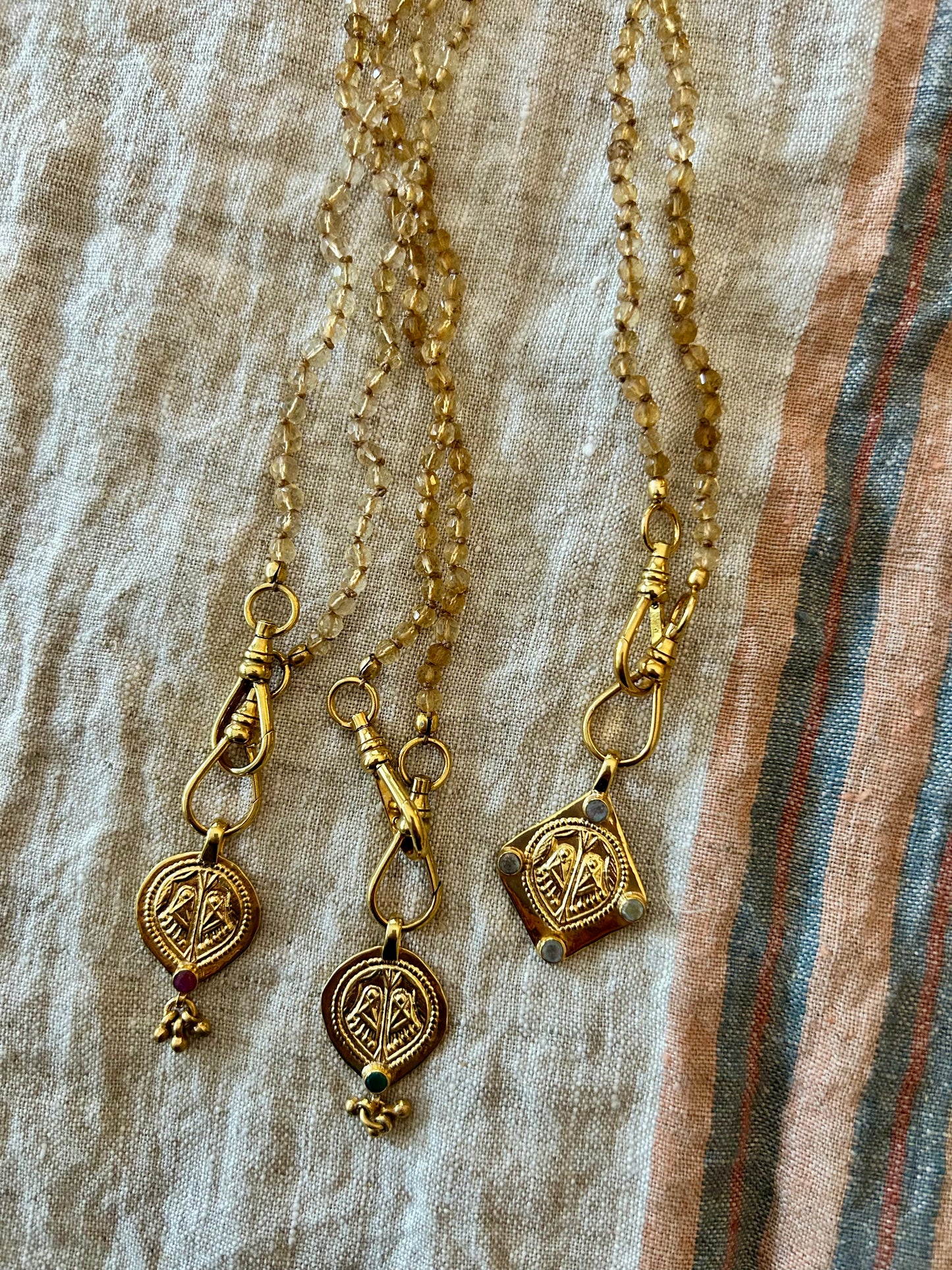 Collier JOHRI Citrine