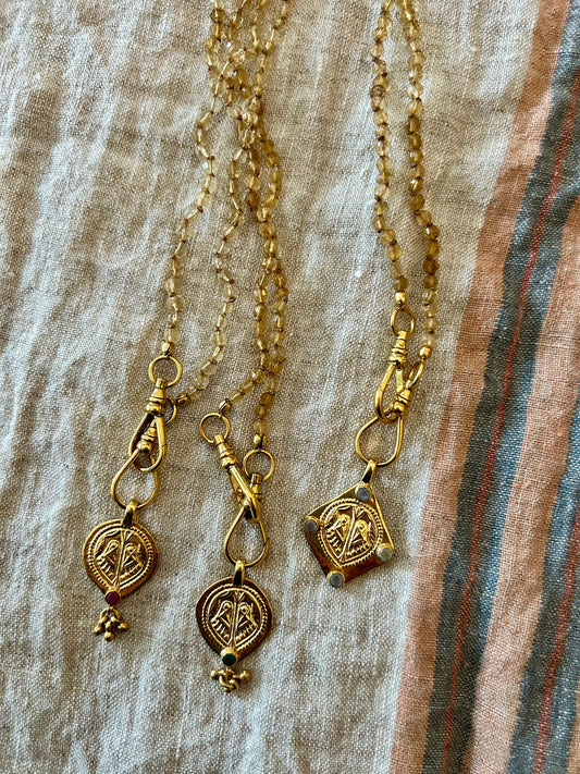 Collier JOHRI Citrine