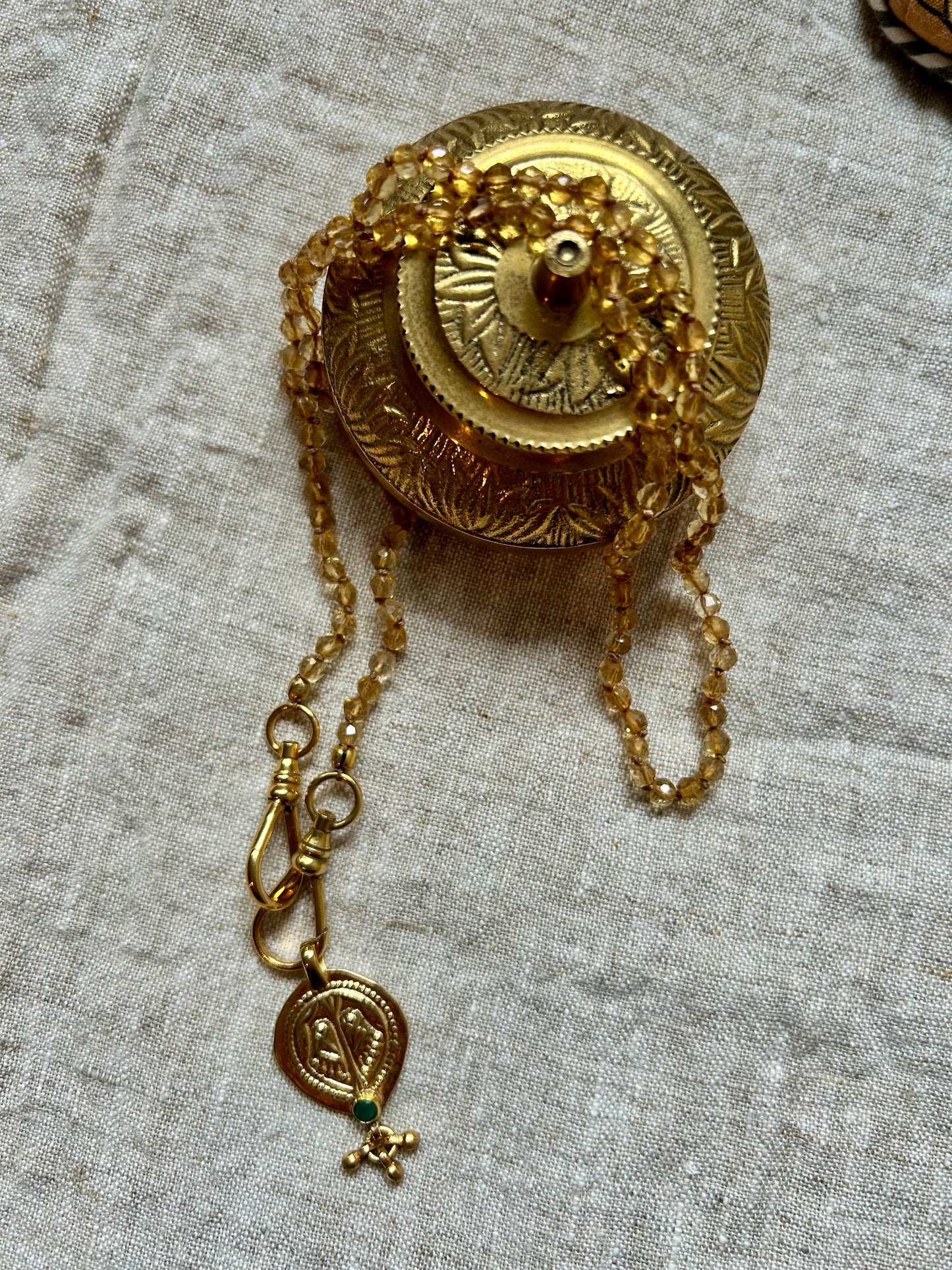 Collier JOHRI Citrine