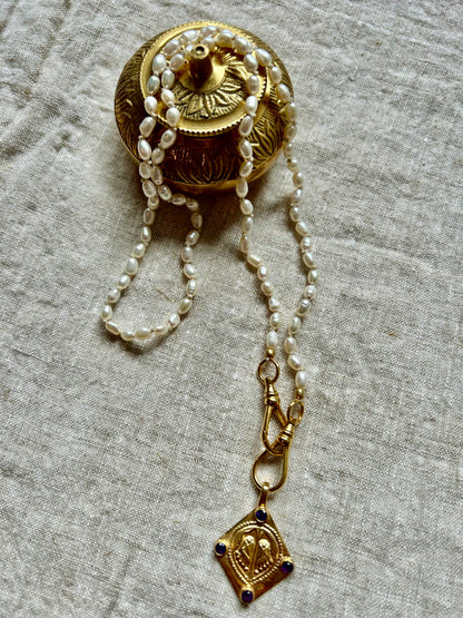 Collier JOHRI Perles d'eau douce naturelles