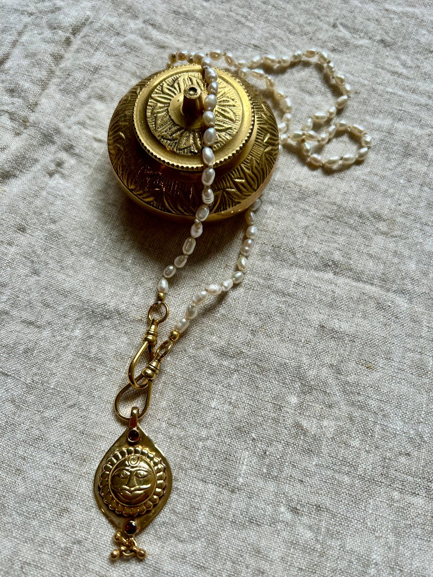 Collier JOHRI Perles d'eau douce naturelles