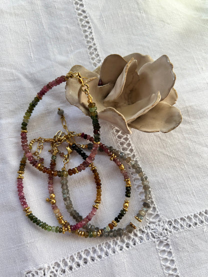 Bracelet grosses pierres semi-précieuses
