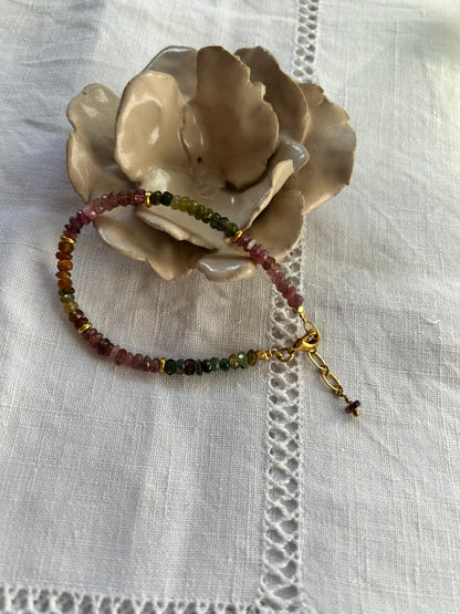 Bracelet grosses pierres semi-précieuses