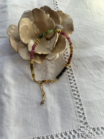 Bracelet grosses pierres semi-précieuses