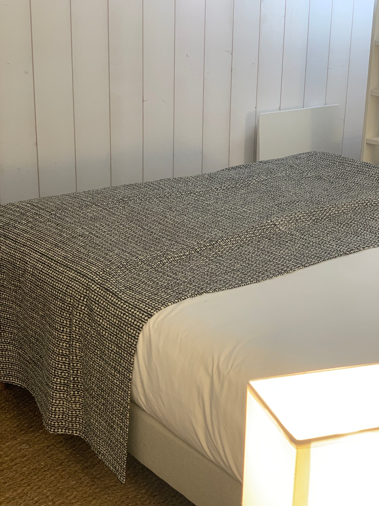 Couvre- lit  en coton Blockprint