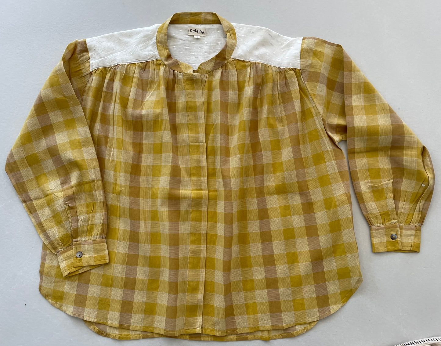 Blouse TELMA moutarde