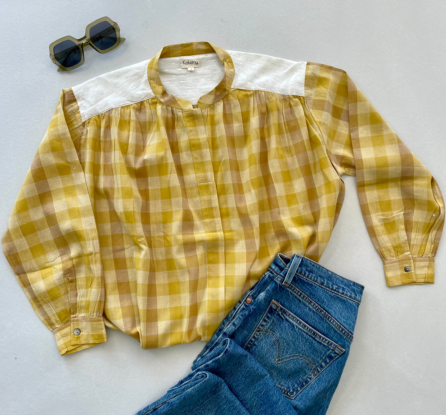 Blouse Telma Moutarde