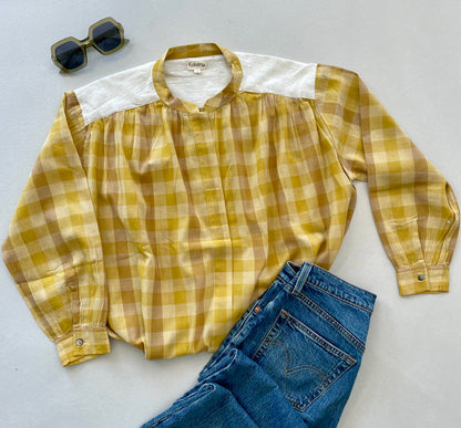 Blouse Telma Moutarde