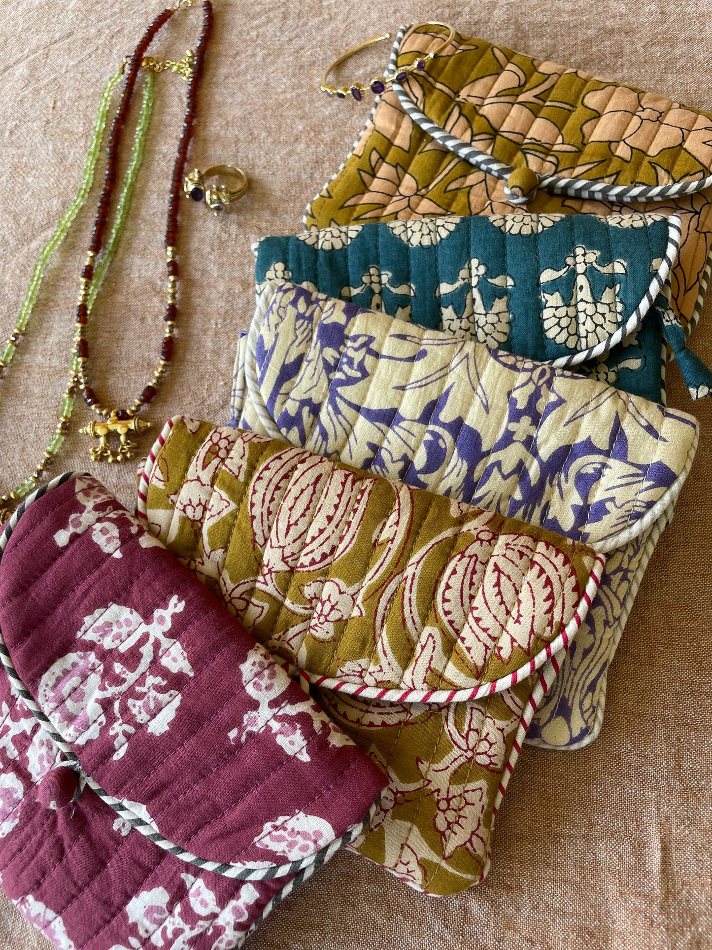 Trousse à bijoux - 5 coloris