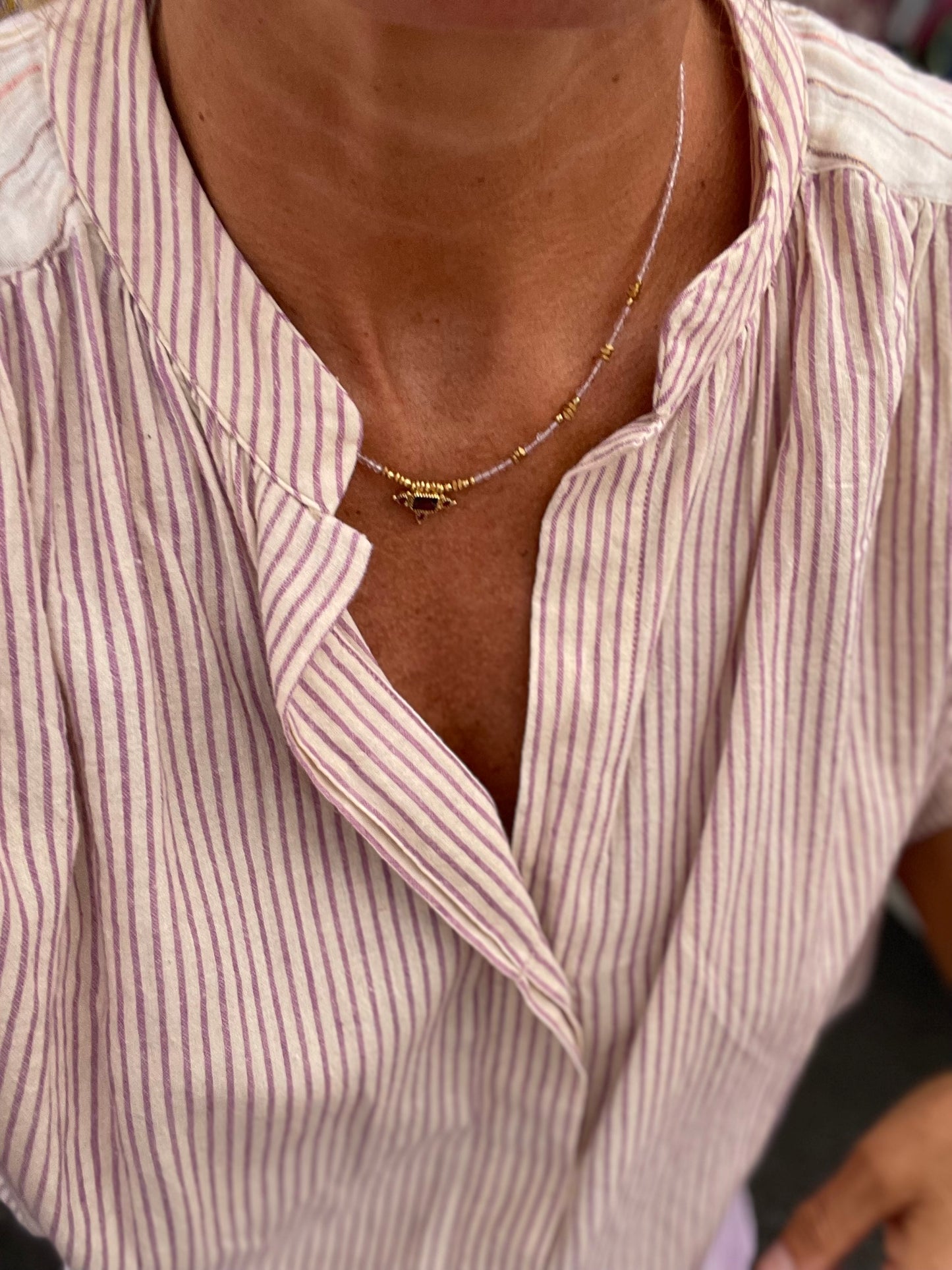 Blouse TELMA violine