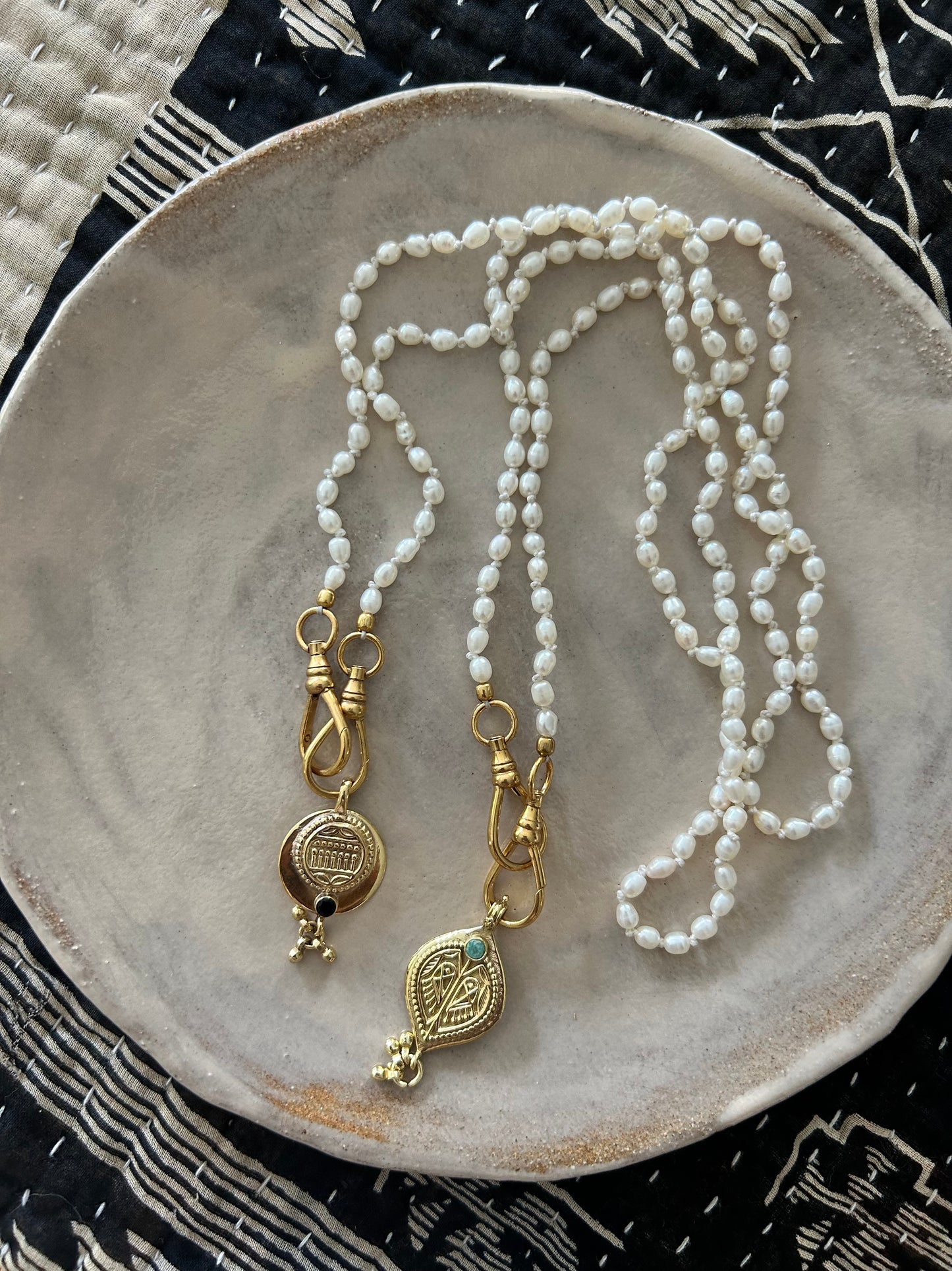 Collier JOHRI Perles d'eau douce naturelles