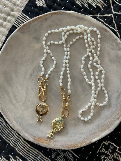 Collier JOHRI Perles d'eau douce naturelles