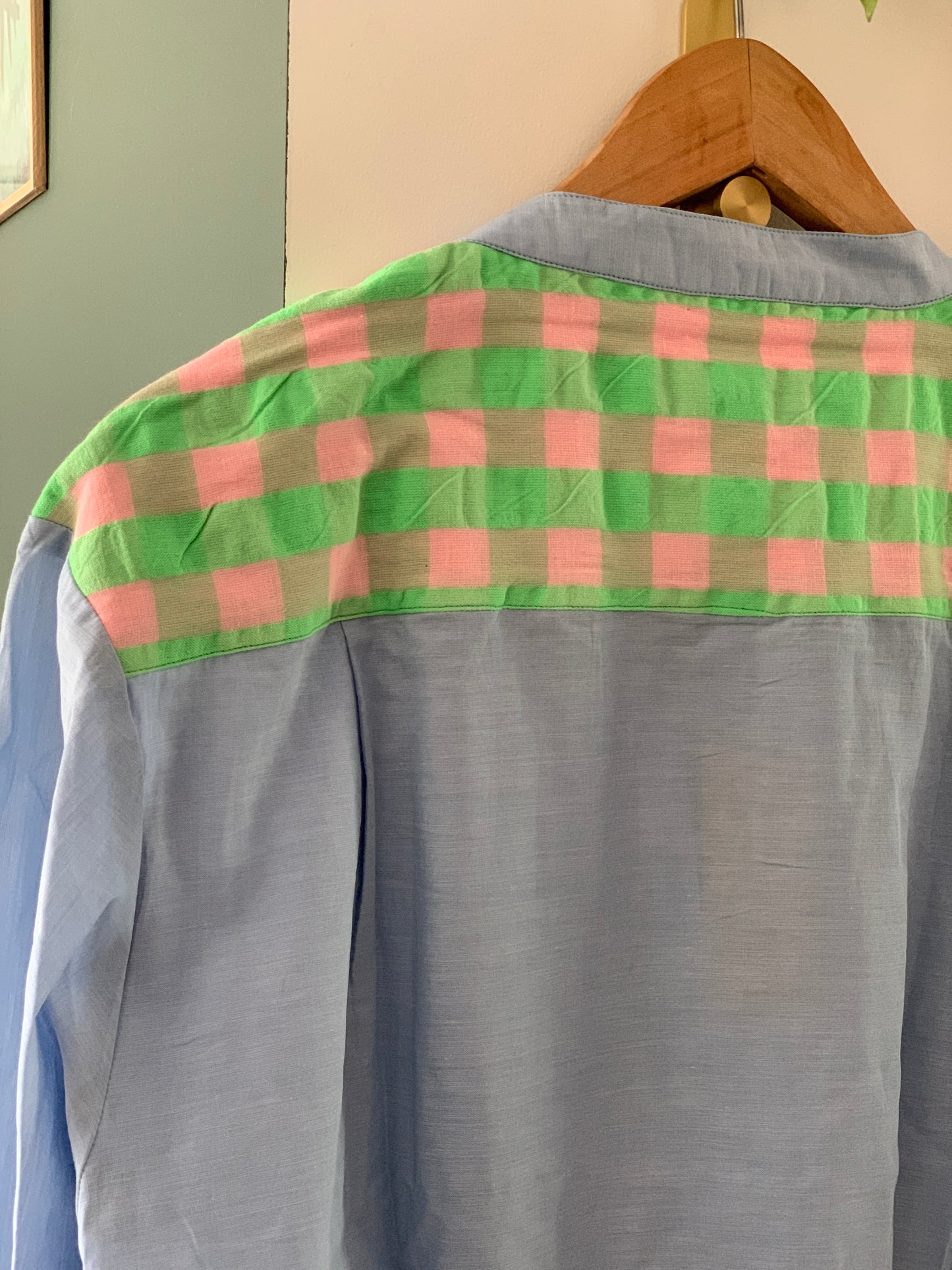 Blouse TELMA bleu ciel