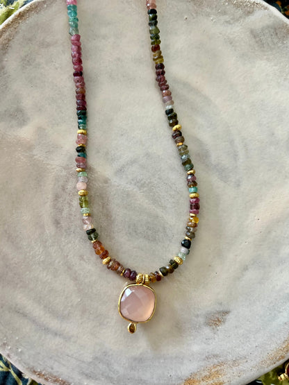 Collier BHOTI Tourmaline