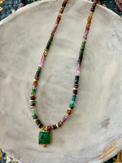 Collier BHOTI Tourmaline