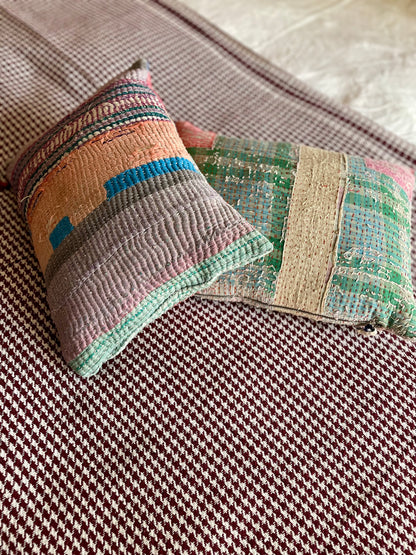 Housse de coussin en kantha   |  Multico 2