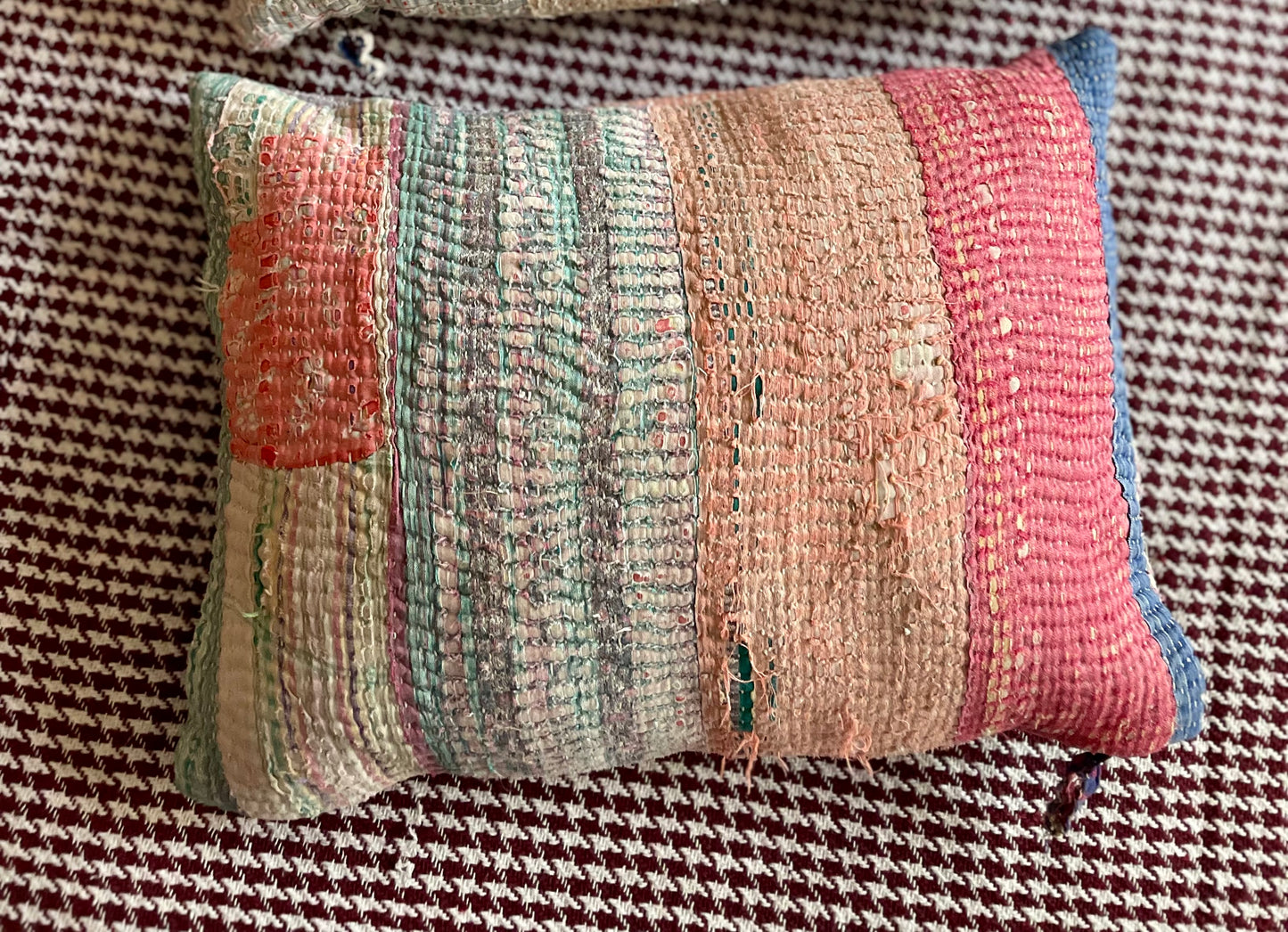 Housse de coussin en kantha  |  Multico 1