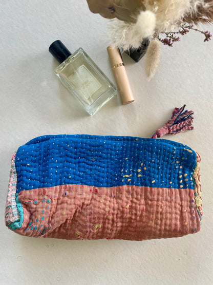 Trousse ronde en Kantha   | Multico 2