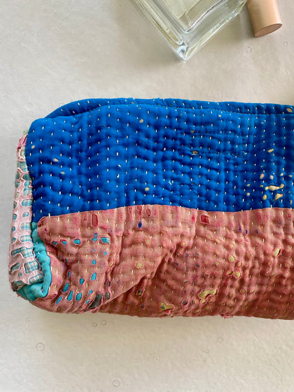 Trousse ronde en Kantha   | Multico 2