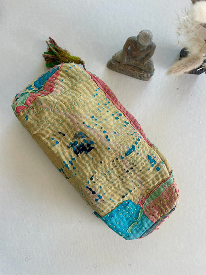 Trousse ronde en Kantha   | Multico 4