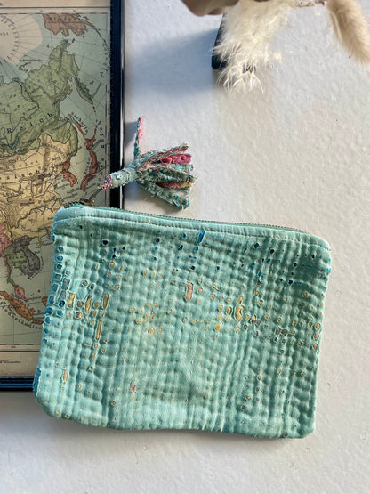 Petite pochette en kantha   | multico 2