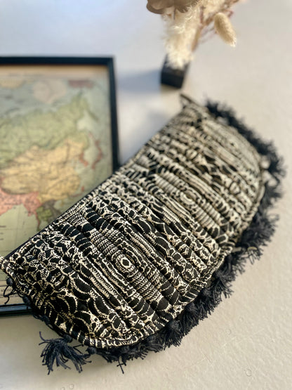 Trousse demi-lune blockprint