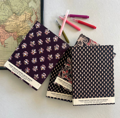 Carnet de voyage en papier recyclé