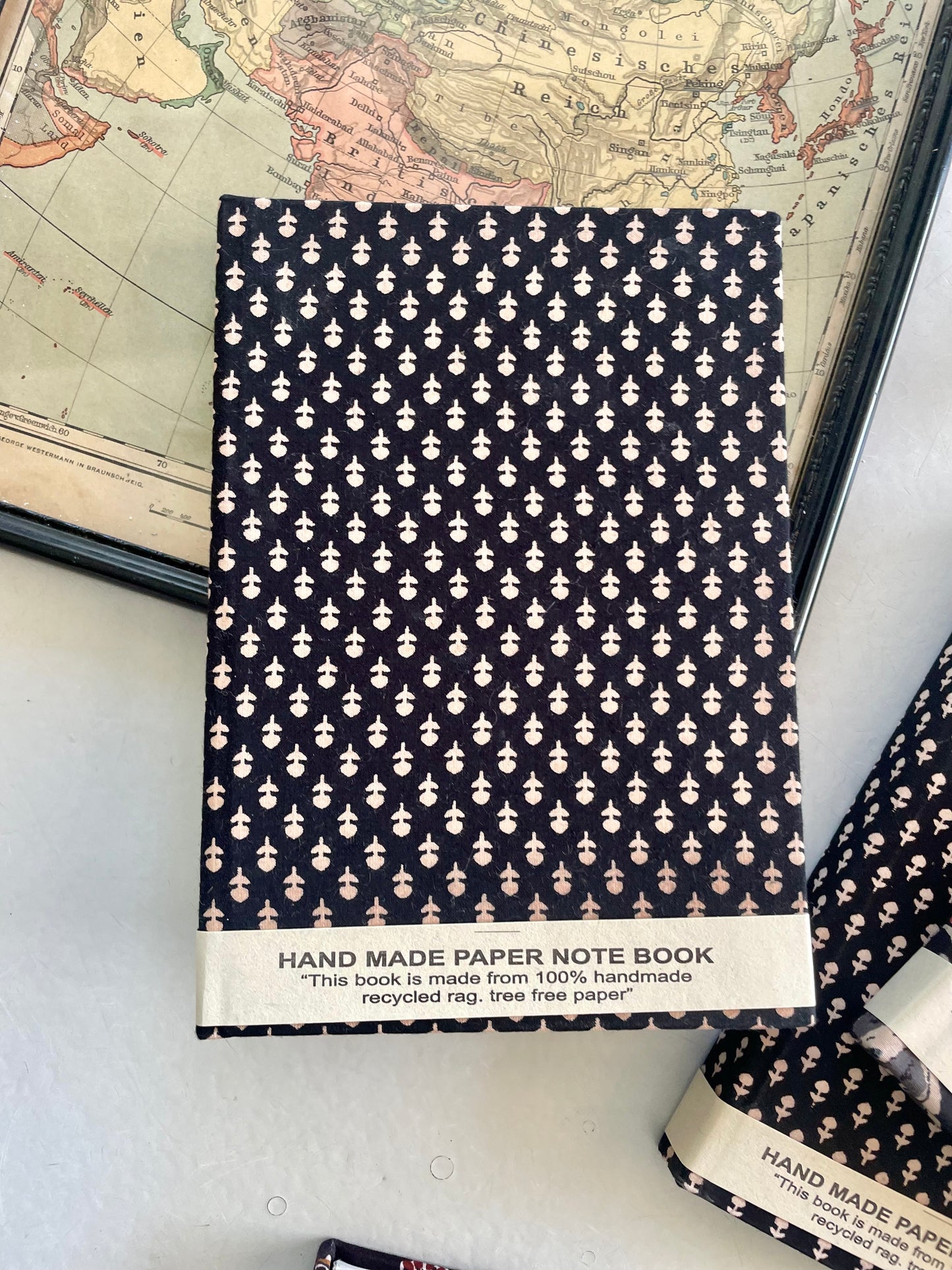 Carnet de voyage en papier recyclé