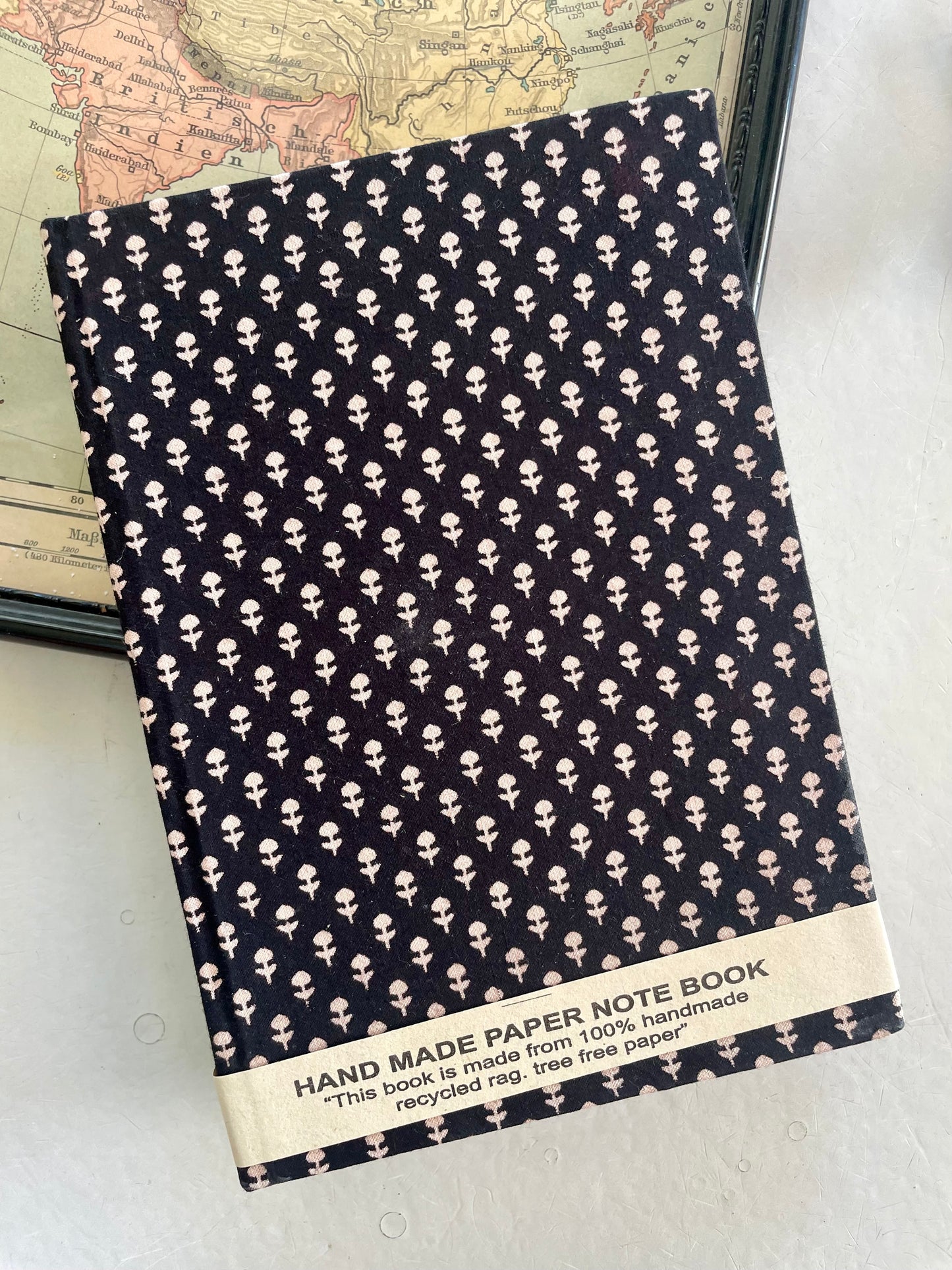 Carnet de voyage en papier recyclé