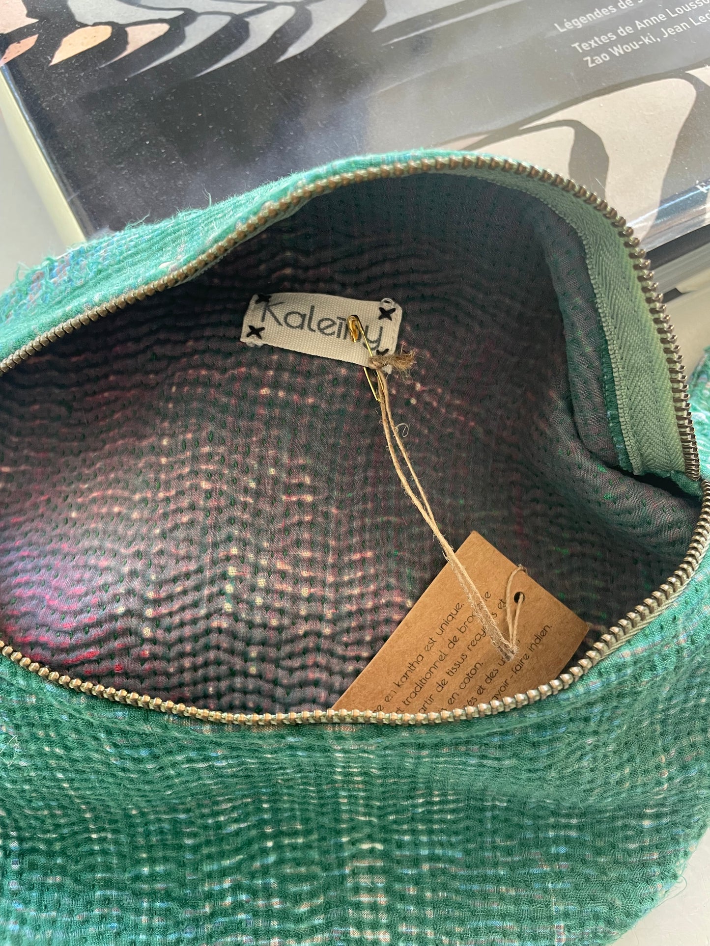 Banane en kantha  | vert