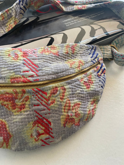 Banane en kantha   | ciel  orangé