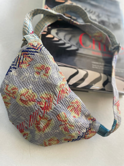 Banane en kantha   | ciel  orangé