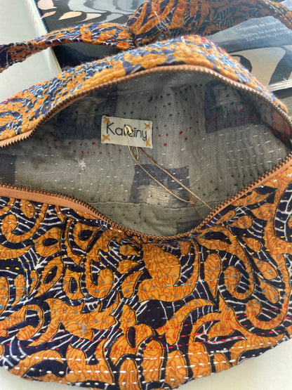 Banane en kantha   | orangé