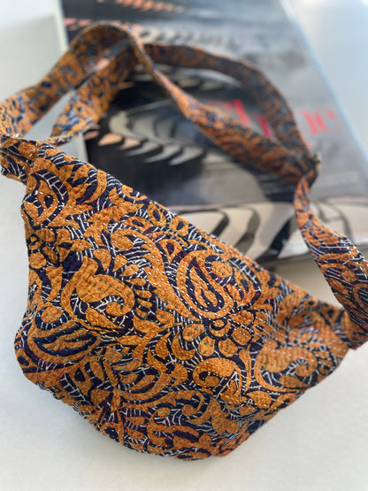 Banane en kantha   | orangé