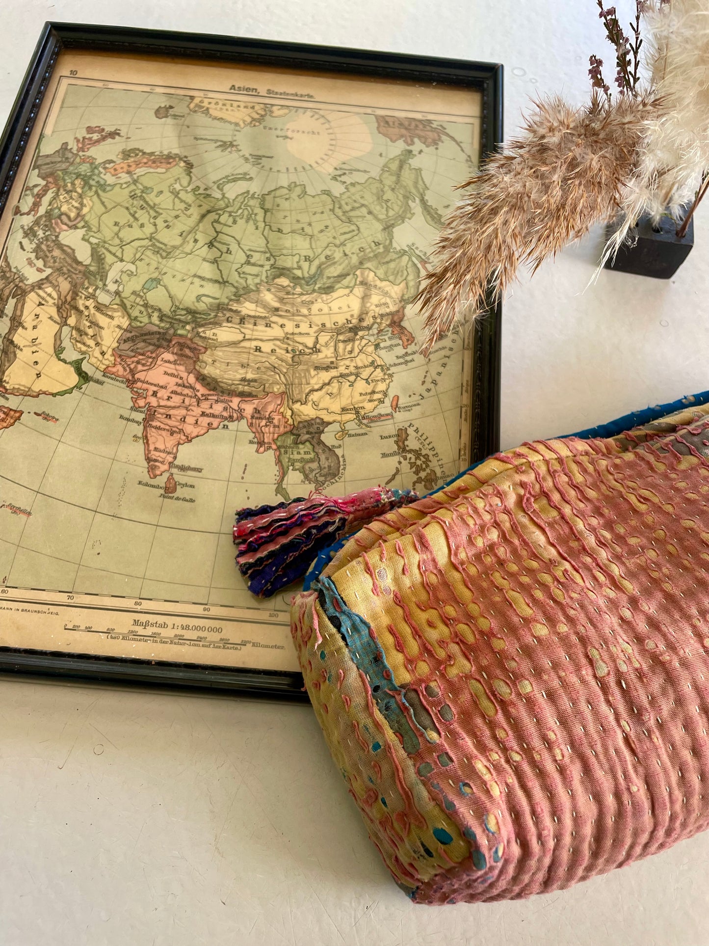 Trousse ronde en Kantha   | Multico 2