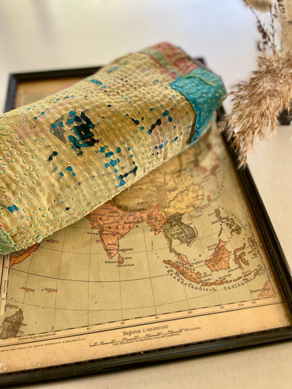 Trousse ronde en Kantha   | Multico 4