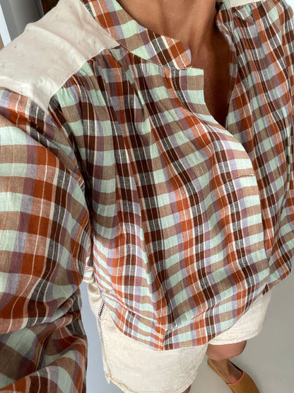 Blouse TELMA noisette