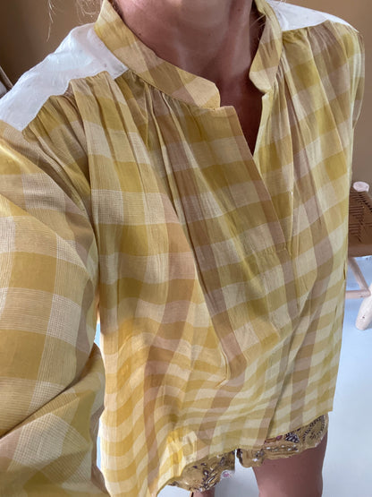 Blouse Telma Moutarde