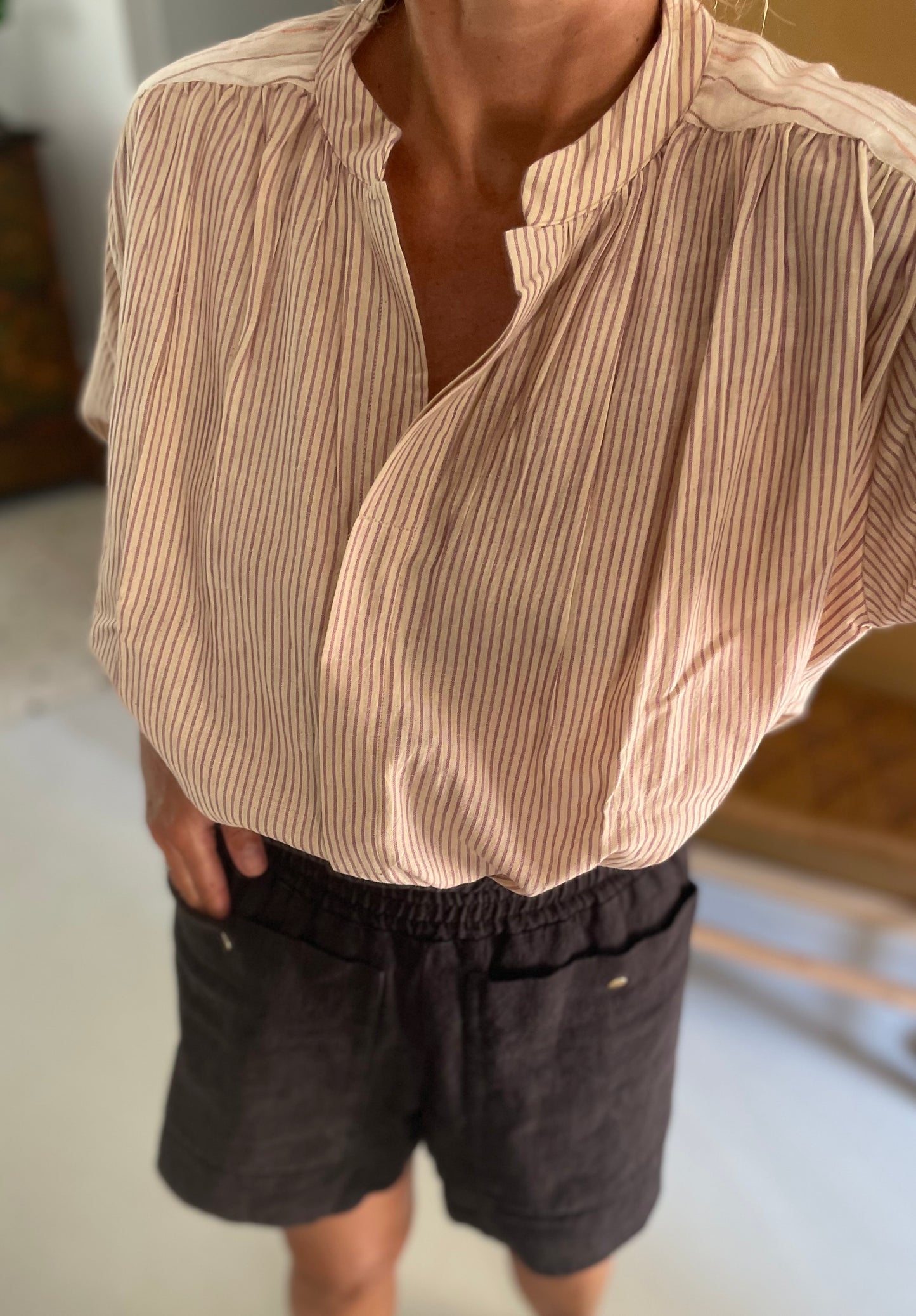 Blouse TELMA violine